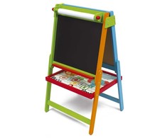 Arditex Fisher-Price molbertas 2 viename balta lenta / juoda lenta