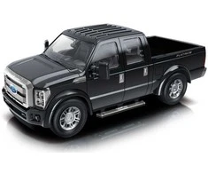 MCU Ford F-350 Super Duty nuotolinio valdymo automobilis 1:24 su žibintais