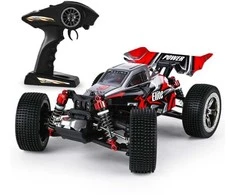 „Guokai“ visureigis bagis 1:16, bešepetis, 4WD, nuotolinio valdymo pultas, 2,4 GHz, 45 km/h, raudonas
