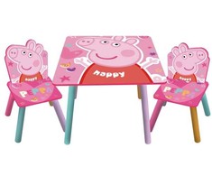 MCU Gurli Pig Medinis stalas su kėdėmis