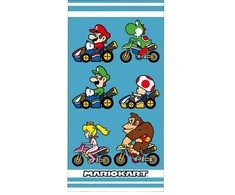 Carbotex Super Mario paplūdimys / vonios rankšluostis 70 x 140 cm