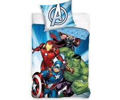 MCU „Marvel Avengers“ patalynė 150 x 210 cm - 100 procentų medvilnė