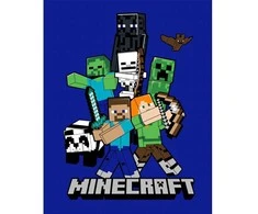 MCU Minecraft antklodė, 110 x 140 cm