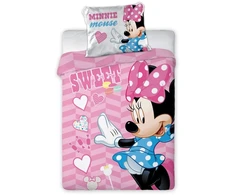 MCU Minnie Junior lovatiesė 100x135 cm – 100 procentų medvilnė