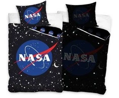 MCU NASA ''Glow in dark'' Sengetøj 140x200 cm - 100 procent bomuld