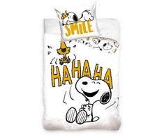 Patalynės komplektas Carbotex Patalynė SNOOPY 140X200 100% BAWEŁNA PIES SNUPI 50x60