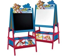 Arditex Paw Patrol molbertas 2 viename balta lenta/juoda lenta
