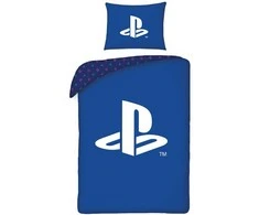 MCU Patalynė bawełniana 140x200 PlayStation dziecięca su poszewką 70x90 Kids 09