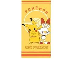 Carbotex POKEMON paplūdimio rankšluostis 70x140 Pikachu CARBOTEX PIKA3230678