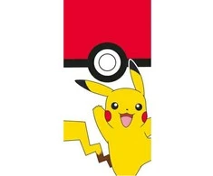 MCU „Pokemon“ paplūdimys / vonios rankšluostis 70 x 140 cm