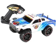 MCU „Savage“ didelio greičio nuotolinio valdymo „Truggy“ 1:16 2.4G, baltas