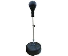 MCU-Sport bokso kamuolys / greičio kamuoliukas Pro vaikams 125-155 cm, juodas