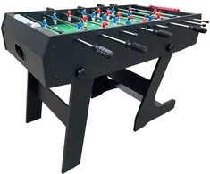 MCU-Sport sulankstomas stalo futbolas, juodas (23 kg)