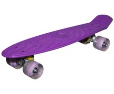 MCU-Sport LED Lilla riedlentė m/LED šviesa + ABEC7