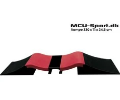 MCU-Sport riedlenčių dviviečių bangų rampų komplektas 330 x 71 x 34,5 cm