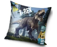 MCU Užvalkalas dziecięca 40x40 T-REX dinozaur mėlyna C24