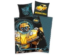 MCU Patalynė „Transformer Bumblebee“ 135x200 cm - 100 procentų medvilnė