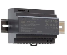 150W impulsinis maitinimo šaltinis MEAN WELL, 24V, 6.25A, tvirtinamas ant DIN bėgelio