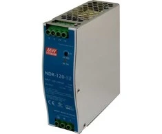 MEAN WELL NDR-120-48, 120 W, 115–230 V, 47–63 Hz, 1,3 A, 16 ms, 89 %