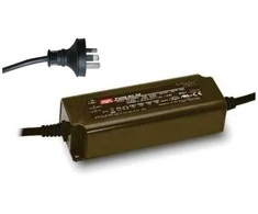 MEAN WELL PWM-60-24, Juostinė lemputė, Universali, 90-305 V, 47/63 Hz, 60 W, 24 V