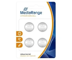„MediaRange“ baterijos CR2025, 4 vnt.