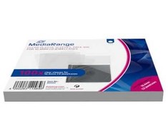MediaRange CD Hüllen 100pcs Folientaschen 10.4mm transparent