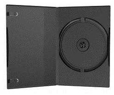 MediaRange BOX13-M, DVD dėklas, 1 diskai, Juoda, Plastikas, 120 mm, RoHS