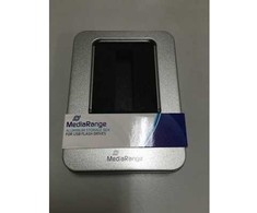 MediaRange MediaRange Aliuminio- Box Aufbewahrung von USB Sidabras