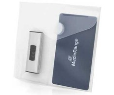Pendrive MediaRange Dėklas na pendrive su 2 przegródkami, su otworami do segregatora, 10 vnt (BOX986)