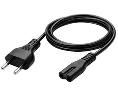 Kabelis zasilający MediaRange kabelis zasilające juoda 1,5 m CEE7/16 IEC C7 (MRCS346)