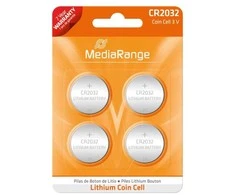 MediaRange MRBAT132, Vienkartinė baterija, CR2032, Ličio, 3 V, 4 vnt., 220 mAh