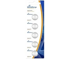MediaRange MRBAT135, Vienkartinė baterija, CR1616, Ličio, 3 V, 5 vnt., 50 mAh