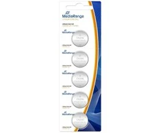 MediaRange MRBAT136, Vienkartinė baterija, CR2016, Ličio, 3 V, 5 vnt., 75 mAh