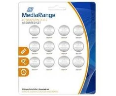 MediaRange MRBAT139, Vienkartinė baterija, Ličio, 3 V, 12 vnt., Sidabras, Mygtukas / moneta
