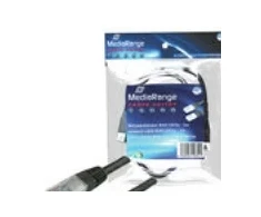 MediaRange Patchcord, U/UTP, Cat6, 1.5m, juoda (MRCS110)