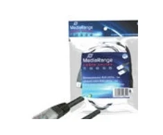 MediaRange Kabelis sieciowy UTP UTP CAT 6, RJ45/RJ45, 3m juoda (MRCS116)