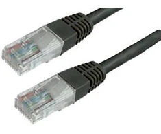 MediaRange Patchcord, UTP, Cat6, 10m, juoda (MRCS120)