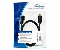 „MediaRange DisplayPort“ – DVI-D kabelis, 2 m, juodas (MRCS131)