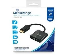 „MediaRange DisplayPort“ – juodas HDMI AV adapteris (MRCS177)