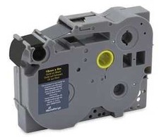 MediaRange Taśma drukarska Brother TZ-344/TZe-344 18mm 8m juoda