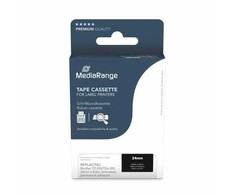 MediaRange MediaRange Tape ca. Brother TZ-355/TZe-355 24mm 8m ws