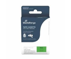 MediaRange MediaRange Schriftbandka. Brother TZ-751/TZe-751 24mm 8m sw