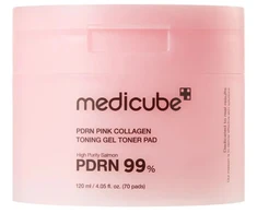 Medicube PDRN Rožinė Collagen Toning Gel Toneris Pad 120 ml