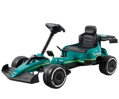 Megaleg „Aston Martin Aramco“ pedalų kartingas vaikams
