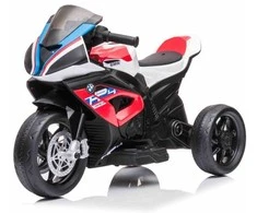 Megaleg BMW HP4 EL motociklas vaikams 12 V ličio jonų akumuliatorius, raudonas