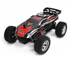 Megaleg Land Monster 1:24 nuotolinio valdymo pultas Truggy 2.4G raudonas