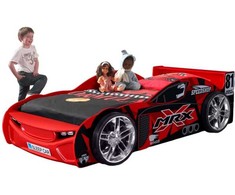 Megaleg MRX Night Racer 81 medinis automobilio čiužinys, raudonas