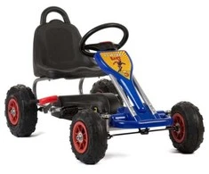 „MegaLeg Pedal GoKart Air“ 3–5 metų vaikams, mėlynas