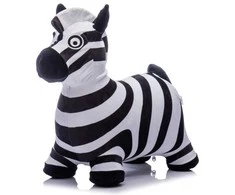 Megaleg Pliušinis šokinėjantis zebras (nuo 18 mėn.)