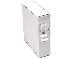 MELBYE susitraukiantis vamzdelis MINI-BOX plonasienėje dėžutėje be klijų 9.5/3 baltos spalvos, 5 metrų ilgio